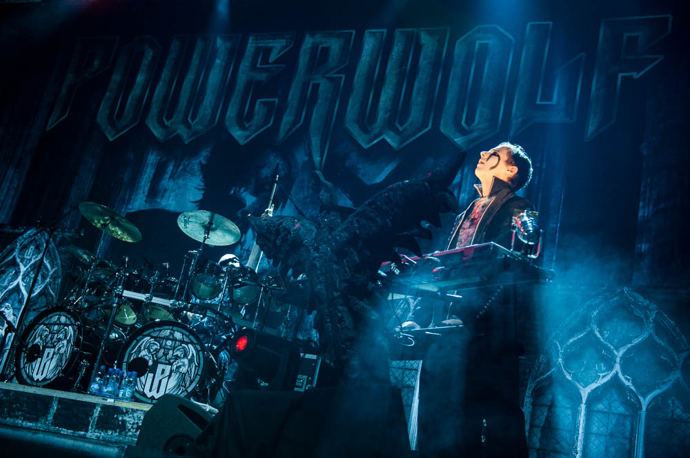 Powerwolf live, 14.11.2014, Oberhausen: Turbinenhalle