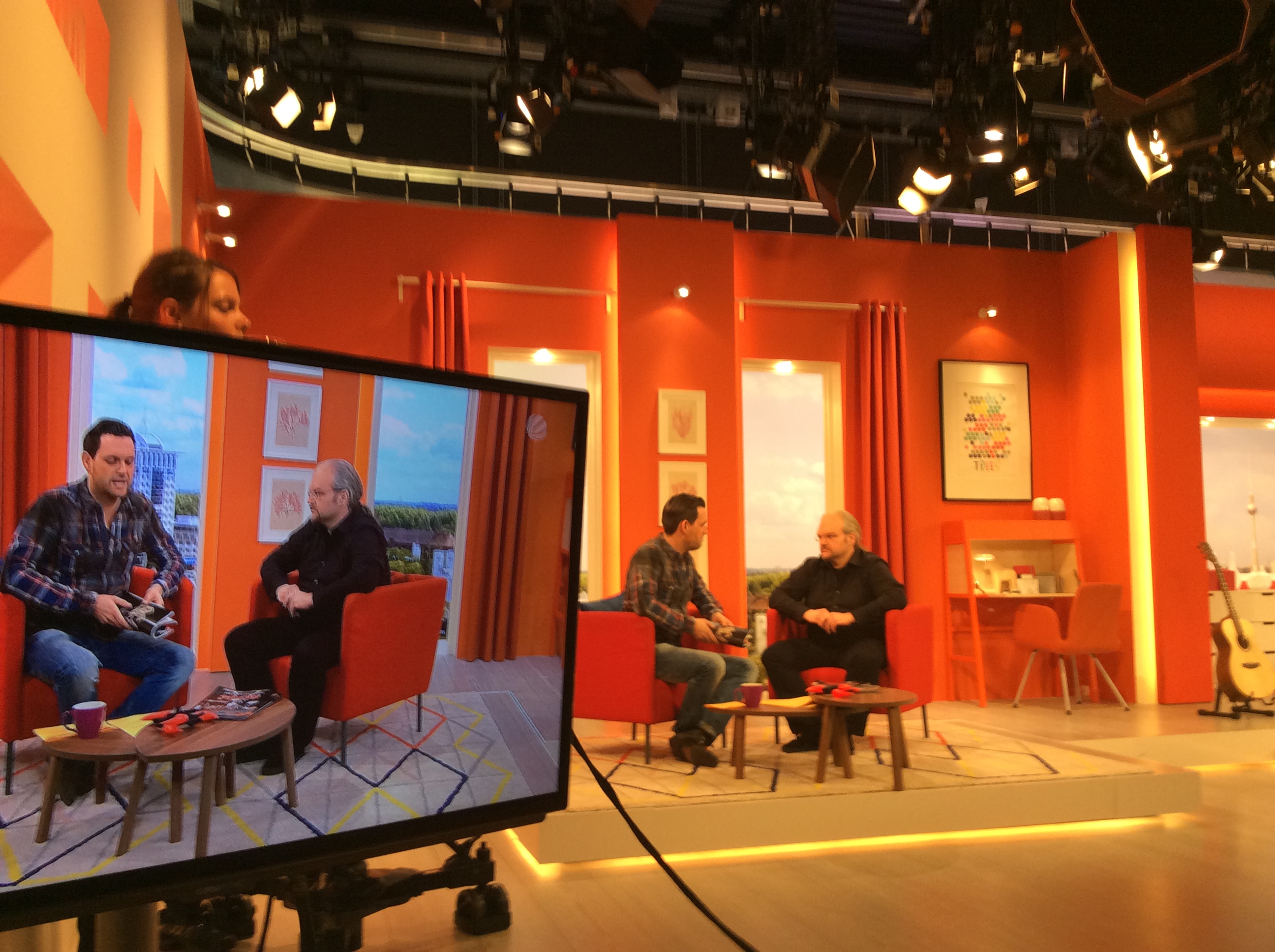 METAL HAMMER beim Sat.1 Frühstücksfernsehen