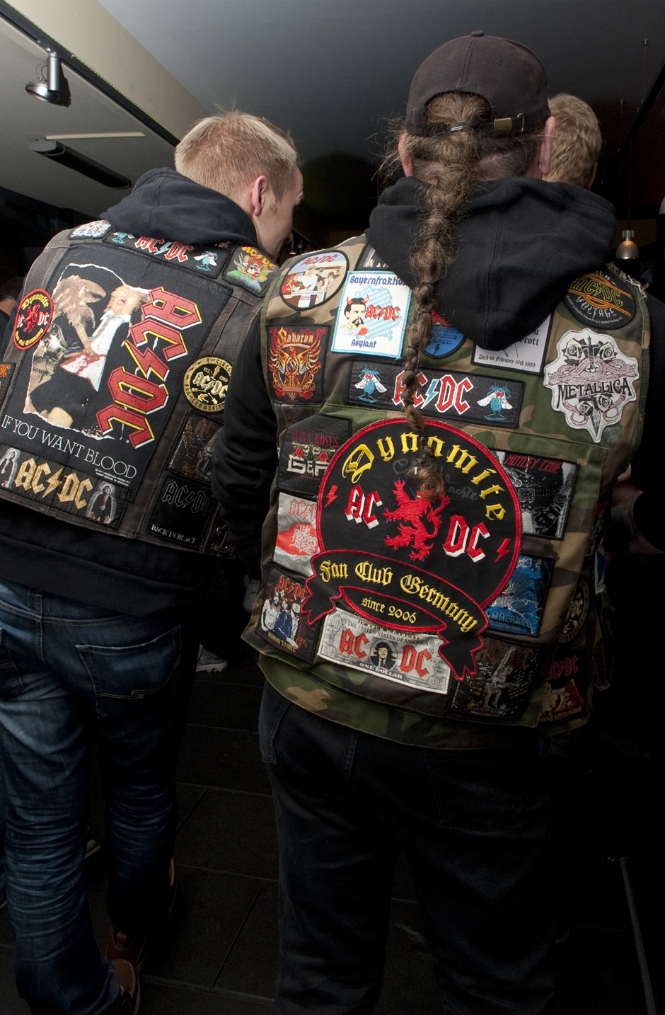 AC/DC-Releaseparty zu ROCK OR BUST, 27.11., Hamburg: Hardrock Cafe