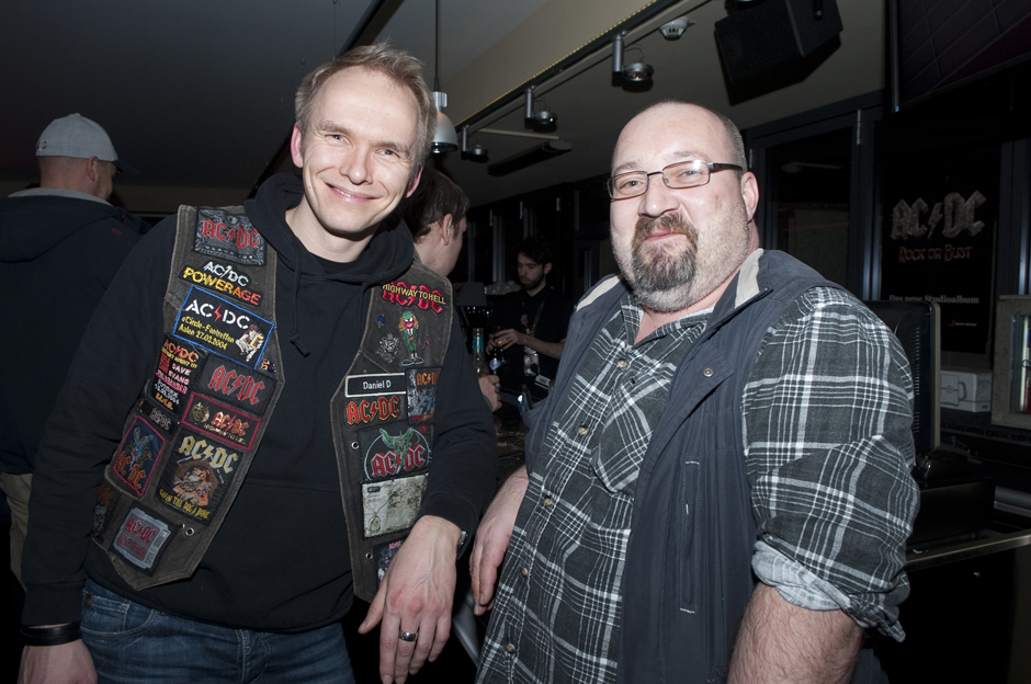 AC/DC-Releaseparty zu ROCK OR BUST, 27.11., Hamburg: Hardrock Cafe