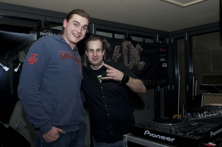 AC/DC-Releaseparty zu ROCK OR BUST, 27.11., Hamburg: Hardrock Cafe