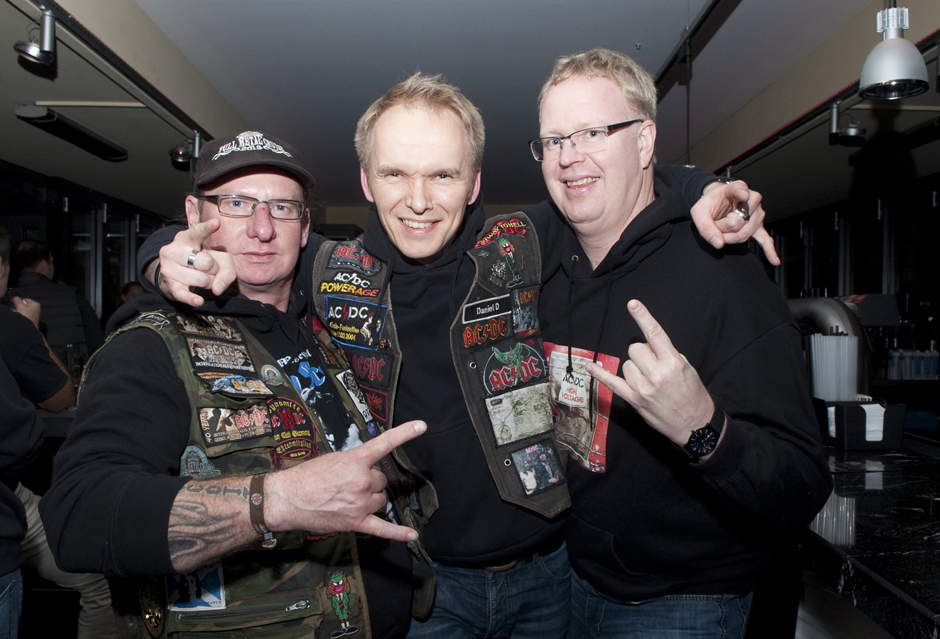 AC/DC-Releaseparty zu ROCK OR BUST, 27.11., Hamburg: Hardrock Cafe