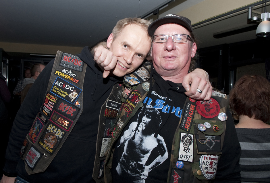 AC/DC-Releaseparty zu ROCK OR BUST, 27.11., Hamburg: Hardrock Cafe