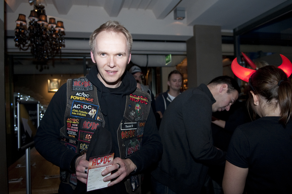 AC/DC-Releaseparty zu ROCK OR BUST, 27.11., Hamburg: Hardrock Cafe