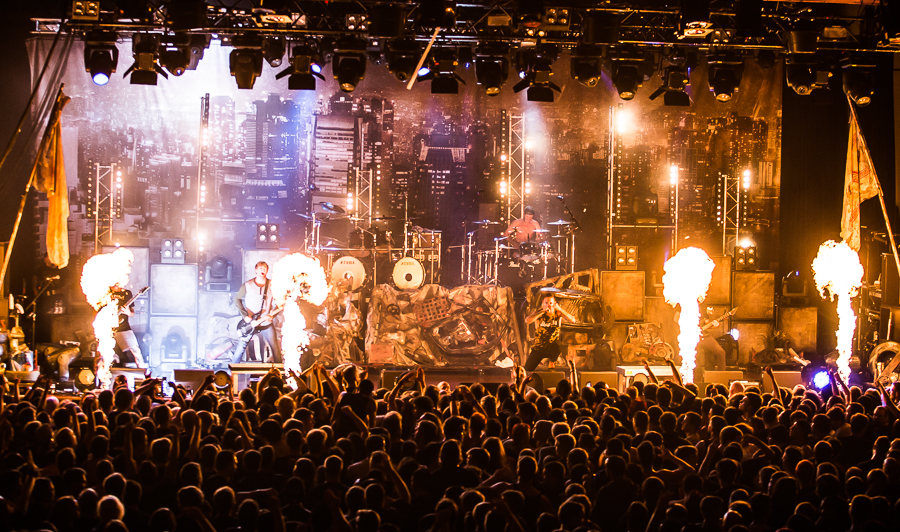 Parkway Drive live, 03.12. Offenbach: Stadthalle