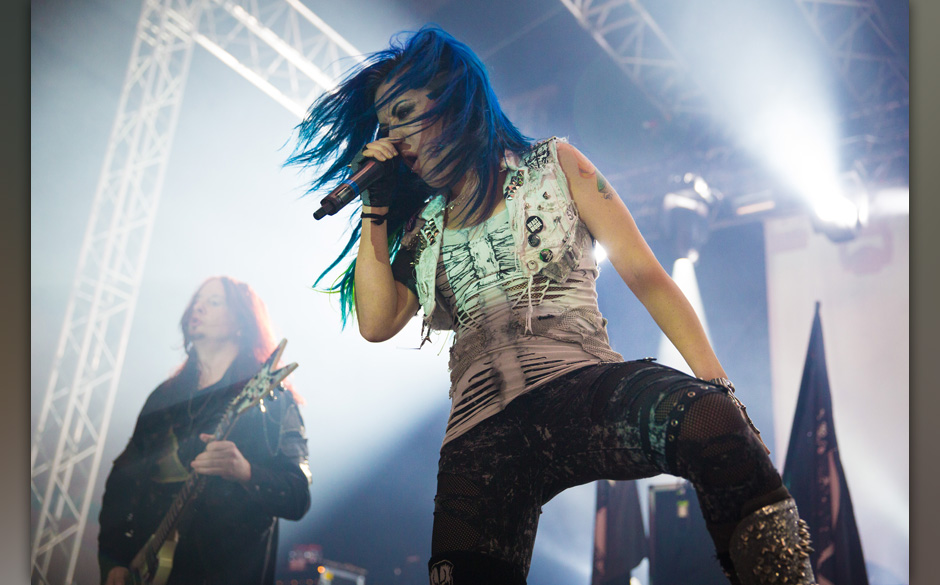 Arch Enemy live, 06.12.2014, Oberhausen
