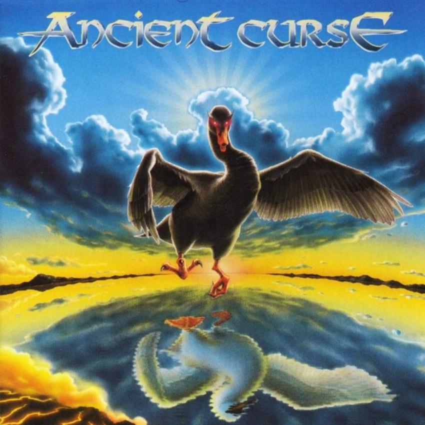 Beim Anblick von 'The Landing', dem 1997er-Album der deutschen Power-Metal-Band Ancient Curse, schwant einem Böses: Auf der 