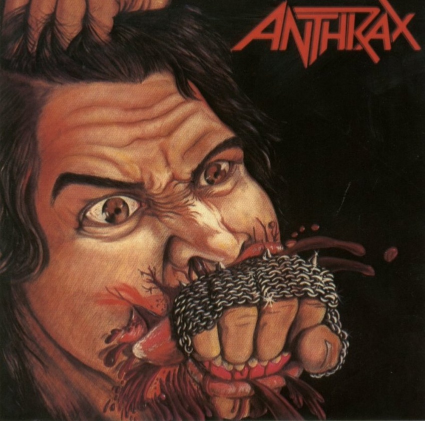 Spiegel-Fotostrecke 'Peinliche Plattencover' Anthrax FISTFUL OF METAL
