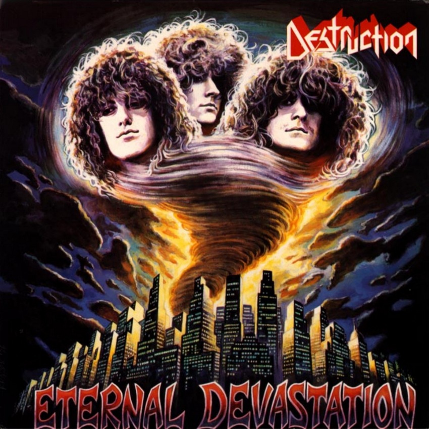 Spiegel-Fotostrecke 'Peinliche Plattencover' Destruction ETERNAL DEVASTATION