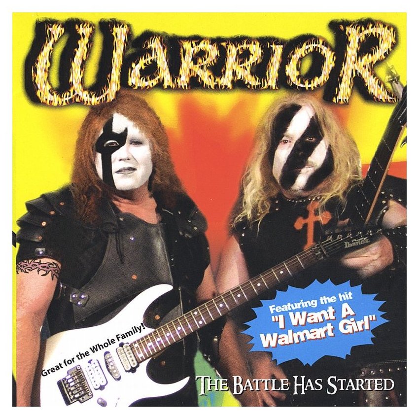 Spiegel-Fotostrecke 'Peinliche Plattencover' Warrior THE BATTLE HAS STARTED