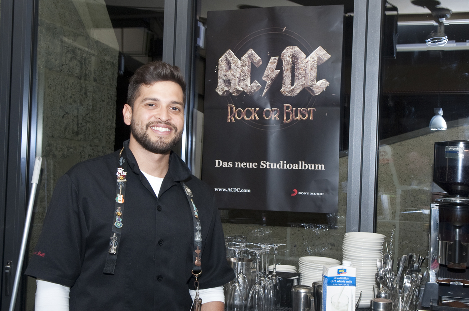 AC/DC-Releaseparty zu ROCK OR BUST, 27.11., Hamburg: Hardrock Cafe