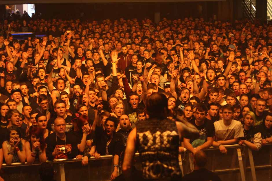 Backstage bei Heaven Shall Burn + Parkway Drive + Northlane + Carnifex, Tour 2014
