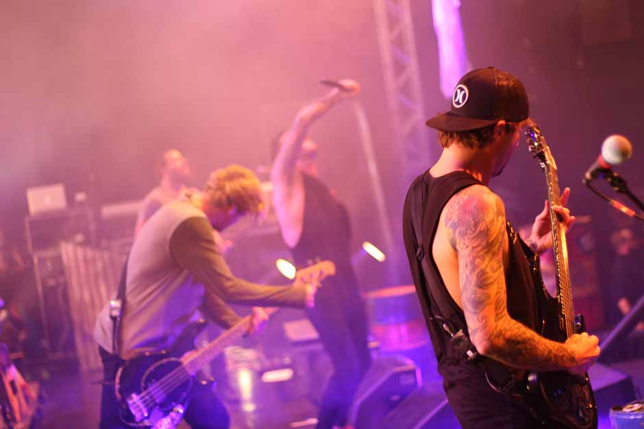 Backstage bei Heaven Shall Burn + Parkway Drive + Northlane + Carnifex, Tour 2014