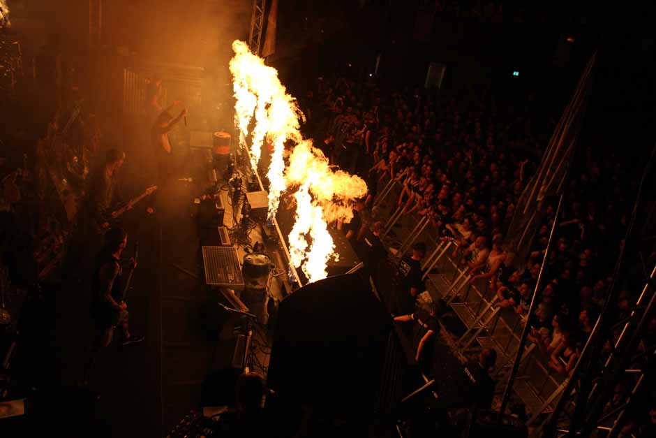 Backstage bei Heaven Shall Burn + Parkway Drive + Northlane + Carnifex, Tour 2014