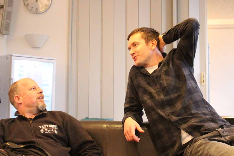 Backstage bei Heaven Shall Burn + Parkway Drive + Northlane + Carnifex, Tour 2014