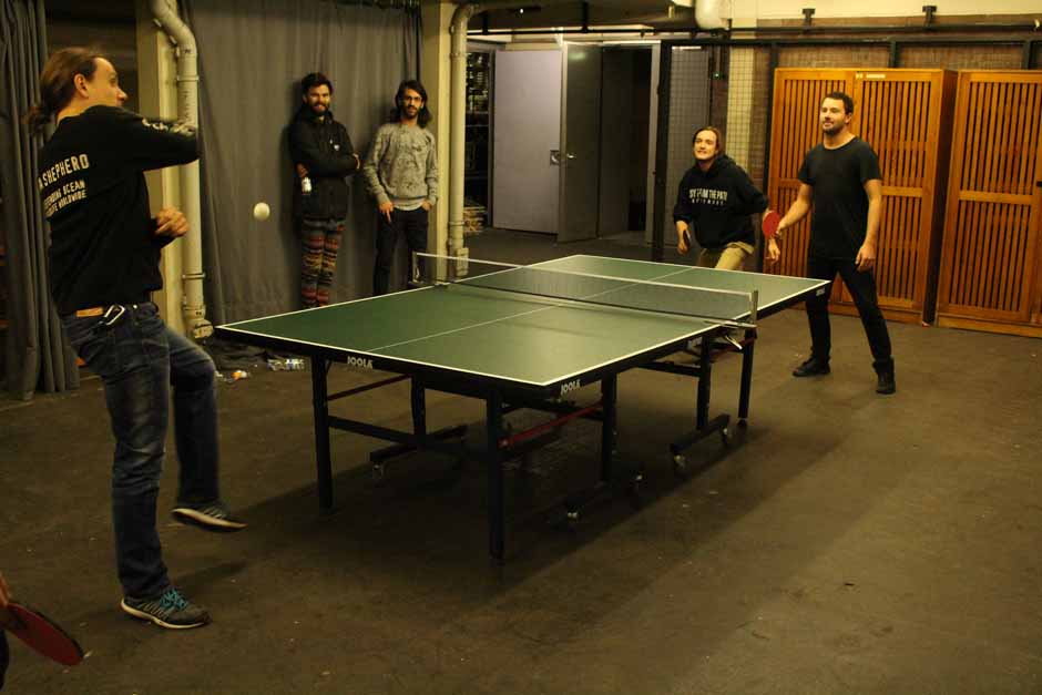 Backstage bei Heaven Shall Burn + Parkway Drive + Northlane + Carnifex, Tour 2014