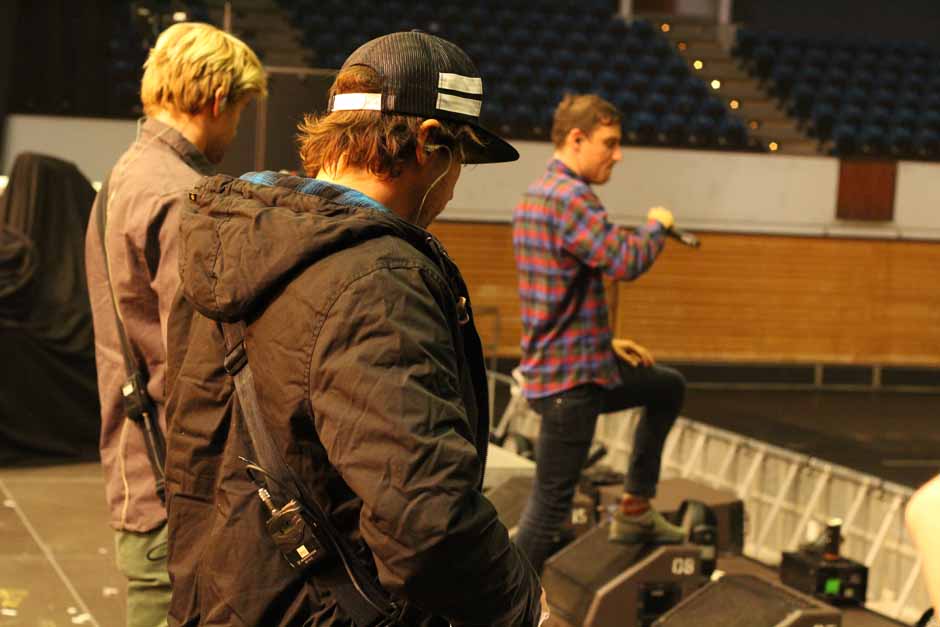 Backstage bei Heaven Shall Burn + Parkway Drive + Northlane + Carnifex, Tour 2014