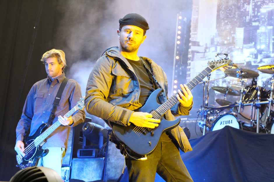 Backstage bei Heaven Shall Burn + Parkway Drive + Northlane + Carnifex, Tour 2014