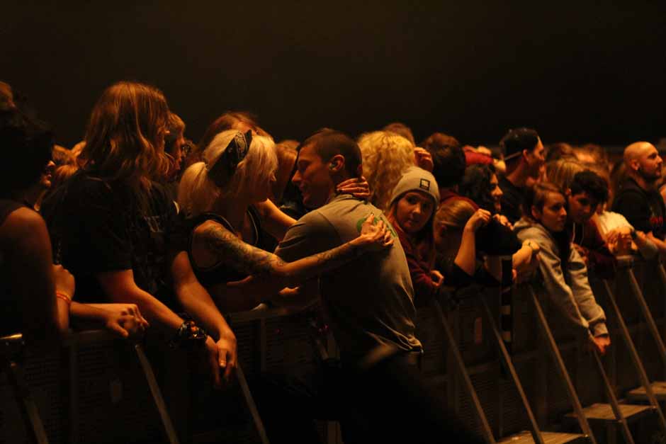 Backstage bei Heaven Shall Burn + Parkway Drive + Northlane + Carnifex, Tour 2014