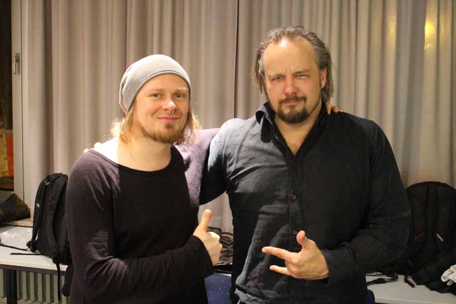 Backstage bei Heaven Shall Burn + Parkway Drive + Northlane + Carnifex, Tour 2014