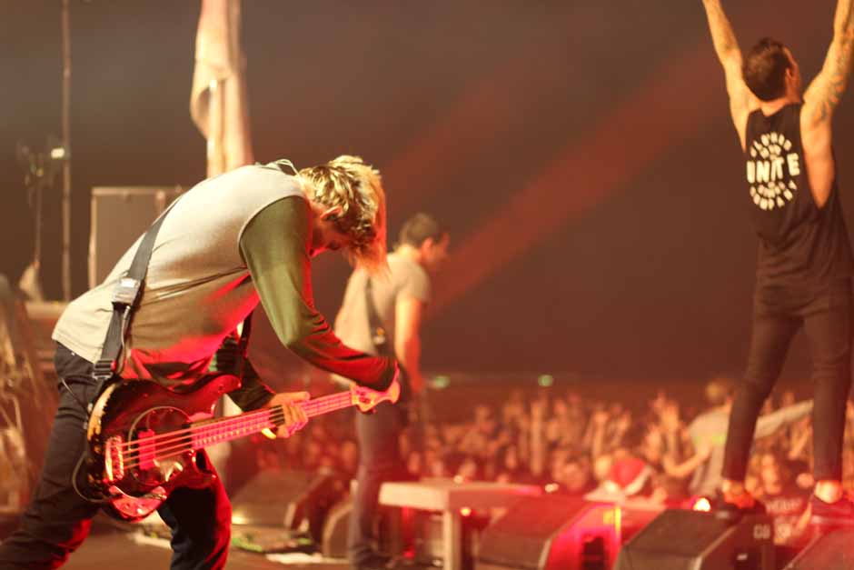 Backstage bei Heaven Shall Burn + Parkway Drive + Northlane + Carnifex, Tour 2014