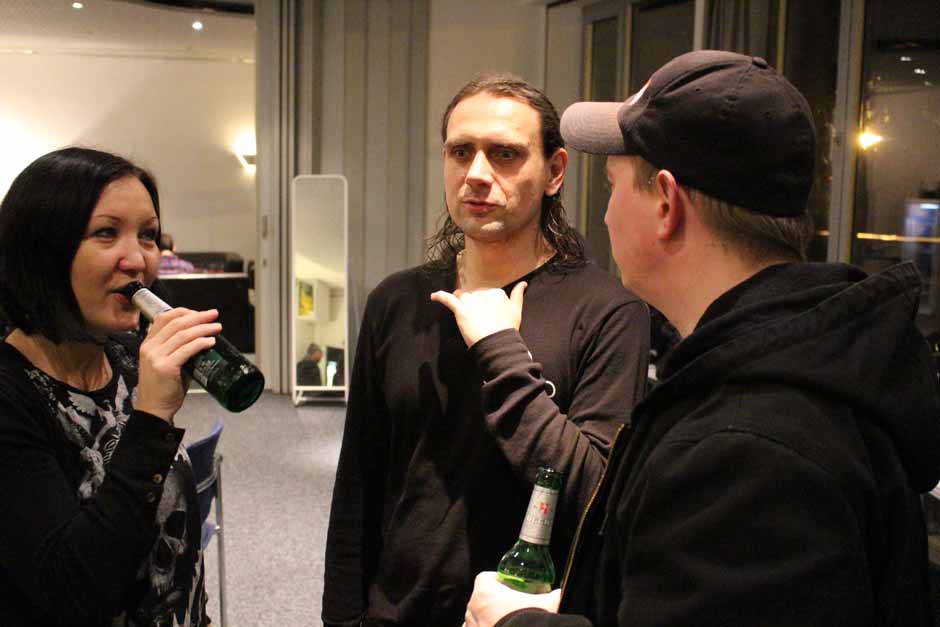 Backstage bei Heaven Shall Burn + Parkway Drive + Northlane + Carnifex, Tour 2014