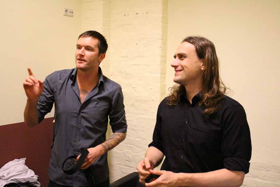 Backstage bei Heaven Shall Burn + Parkway Drive + Northlane + Carnifex, Tour 2014