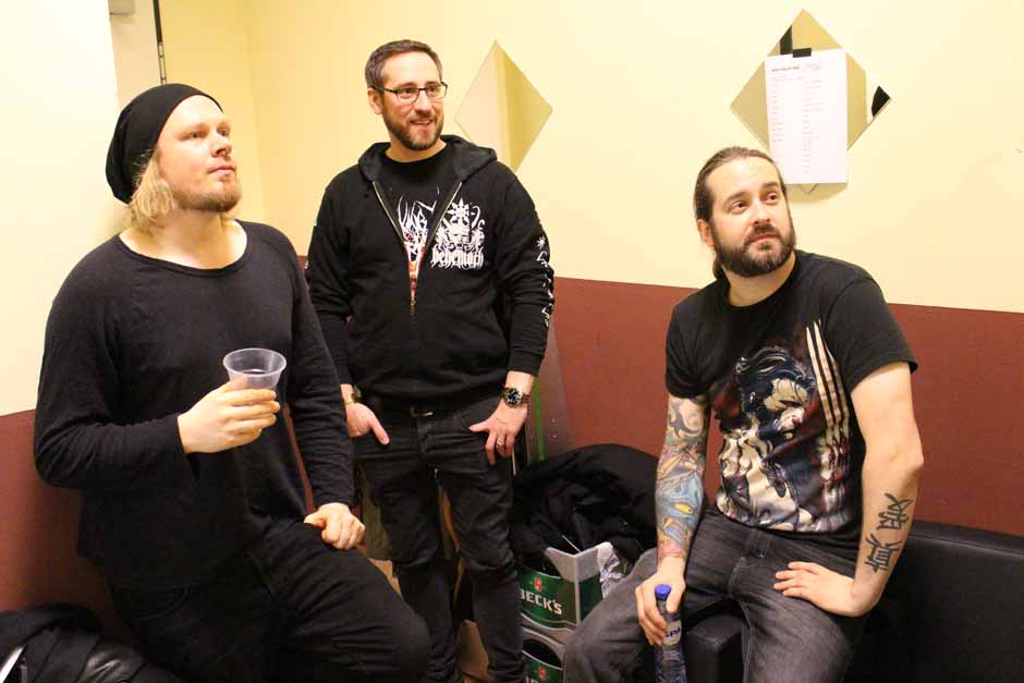 Backstage bei Heaven Shall Burn + Parkway Drive + Northlane + Carnifex, Tour 2014