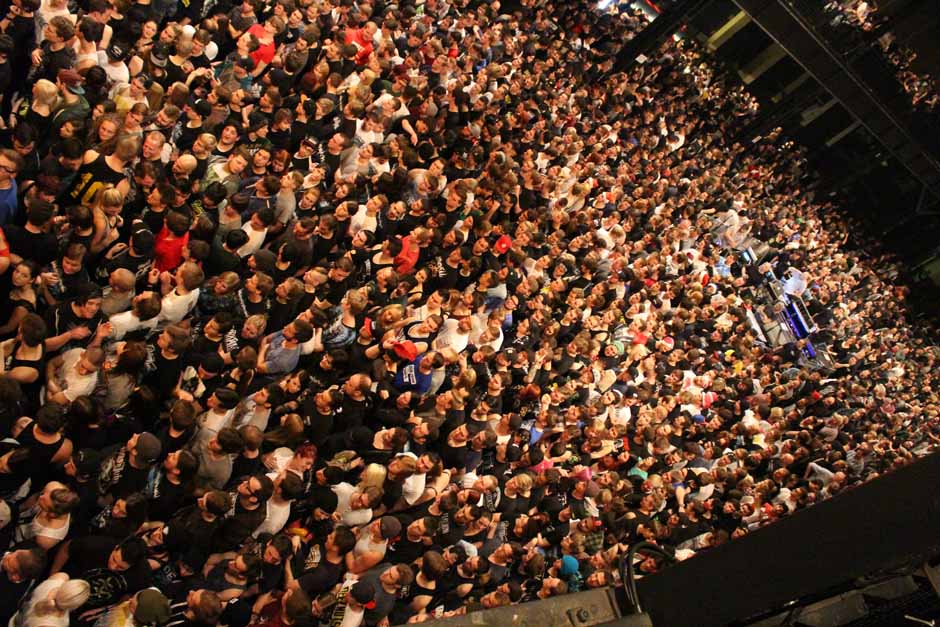 Backstage bei Heaven Shall Burn + Parkway Drive + Northlane + Carnifex, Tour 2014