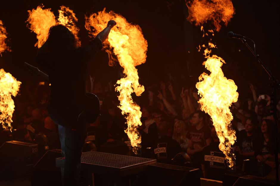 Backstage bei Heaven Shall Burn + Parkway Drive + Northlane + Carnifex, Tour 2014