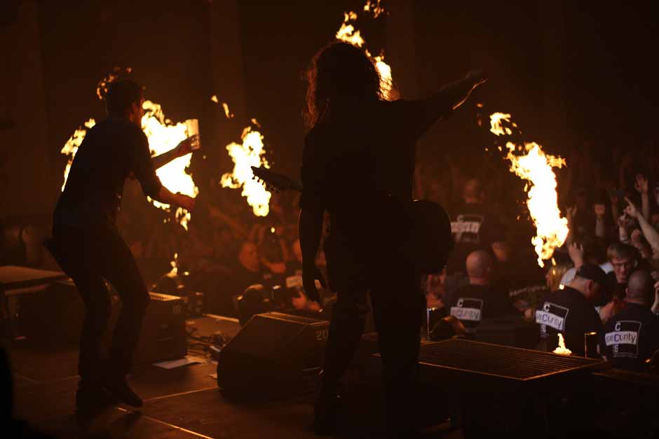 Backstage bei Heaven Shall Burn + Parkway Drive + Northlane + Carnifex, Tour 2014