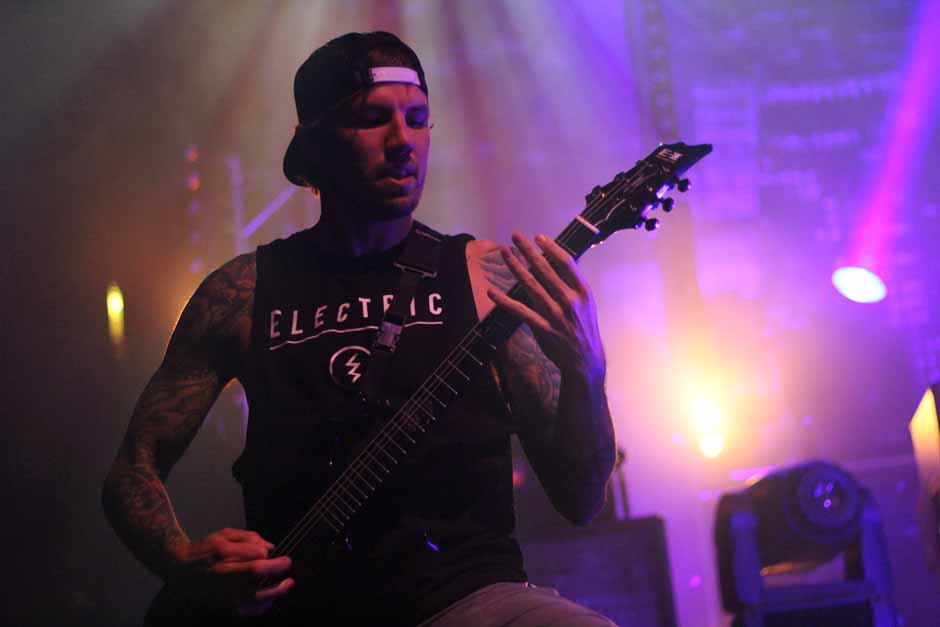 Backstage bei Heaven Shall Burn + Parkway Drive + Northlane + Carnifex, Tour 2014