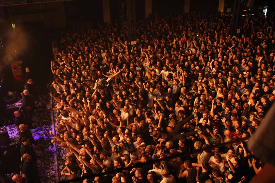 Backstage bei Heaven Shall Burn + Parkway Drive + Northlane + Carnifex, Tour 2014