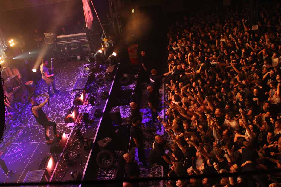 Backstage bei Heaven Shall Burn + Parkway Drive + Northlane + Carnifex, Tour 2014