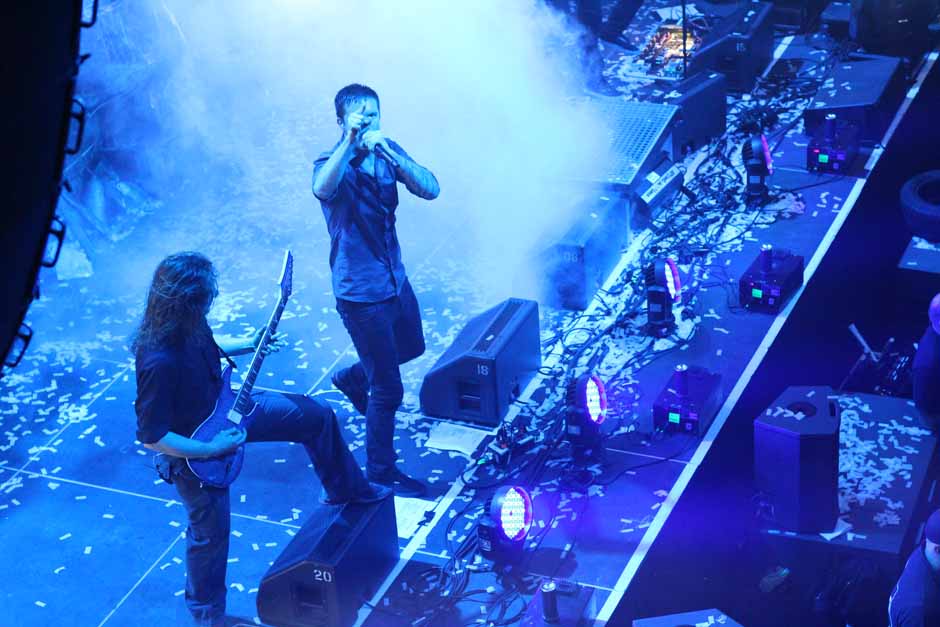 Backstage bei Heaven Shall Burn + Parkway Drive + Northlane + Carnifex, Tour 2014