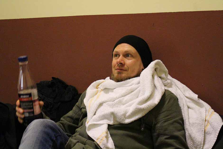 Backstage bei Heaven Shall Burn + Parkway Drive + Northlane + Carnifex, Tour 2014