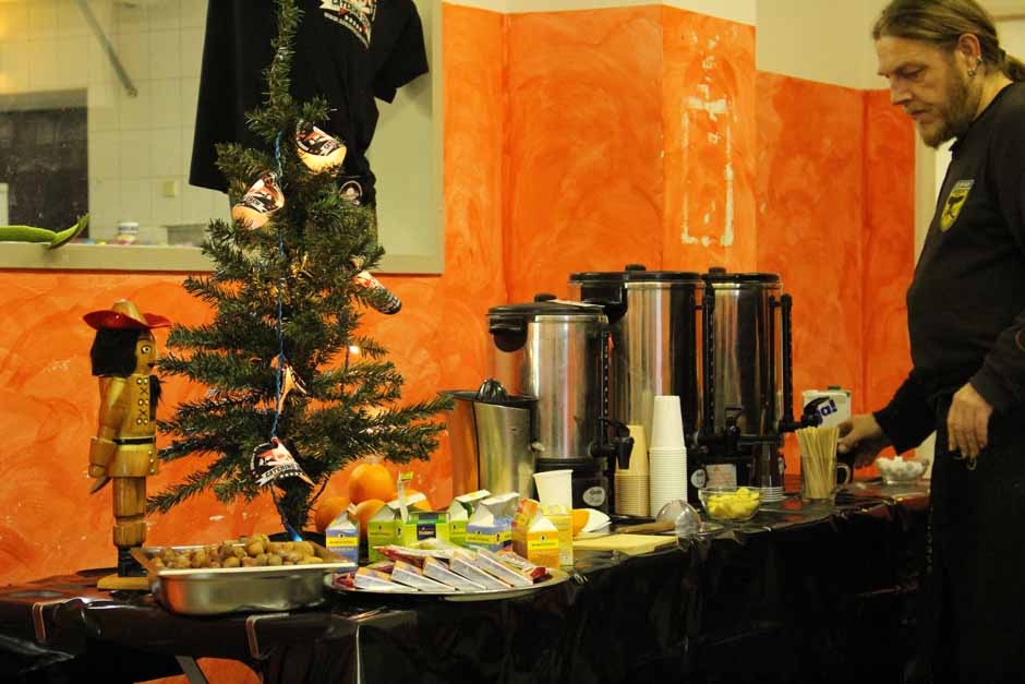 Backstage bei Heaven Shall Burn + Parkway Drive + Northlane + Carnifex, Tour 2014