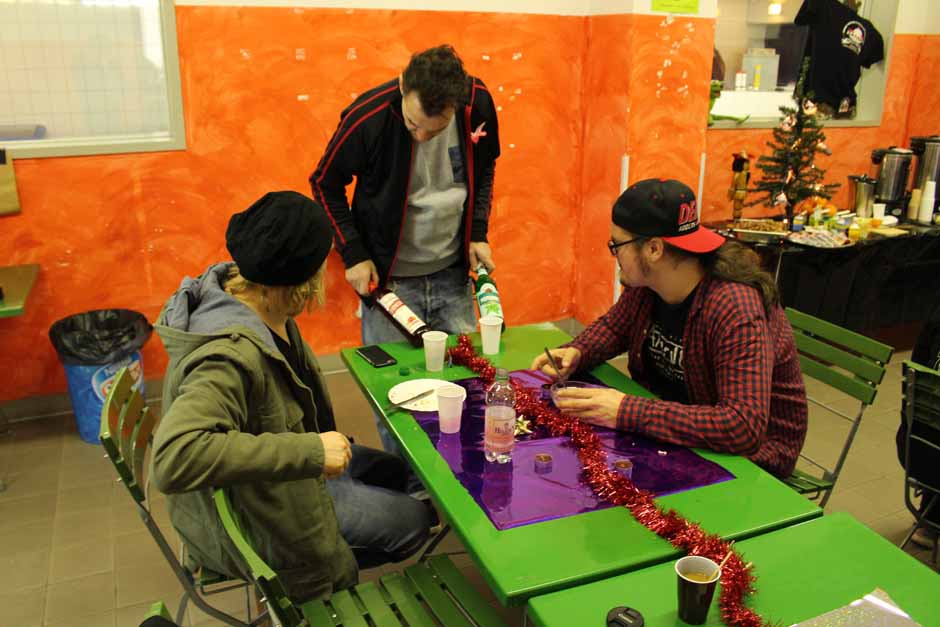 Backstage bei Heaven Shall Burn + Parkway Drive + Northlane + Carnifex, Tour 2014