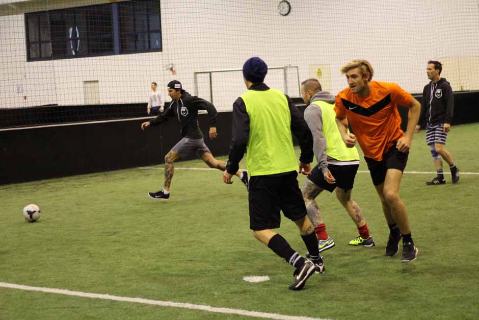 Backstage bei Heaven Shall Burn + Parkway Drive + Northlane + Carnifex, Tour 2014