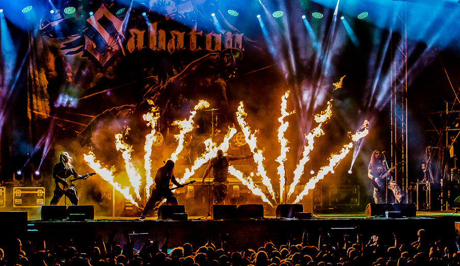 Sabaton live, Rock Harz Festival 2014