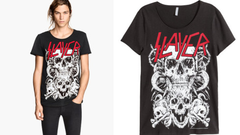 H & M Slayer-T-Shirt