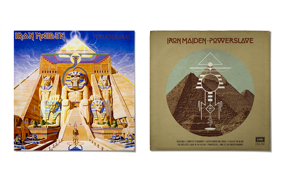 Retro Cover: Iron Maiden POWERSLAVE