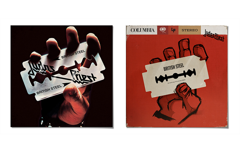 Retro Cover: Judas Priest BRITISH STEEL