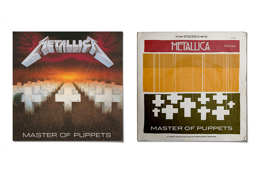 Retro Cover: Metallica MASTER OF PUPPETS