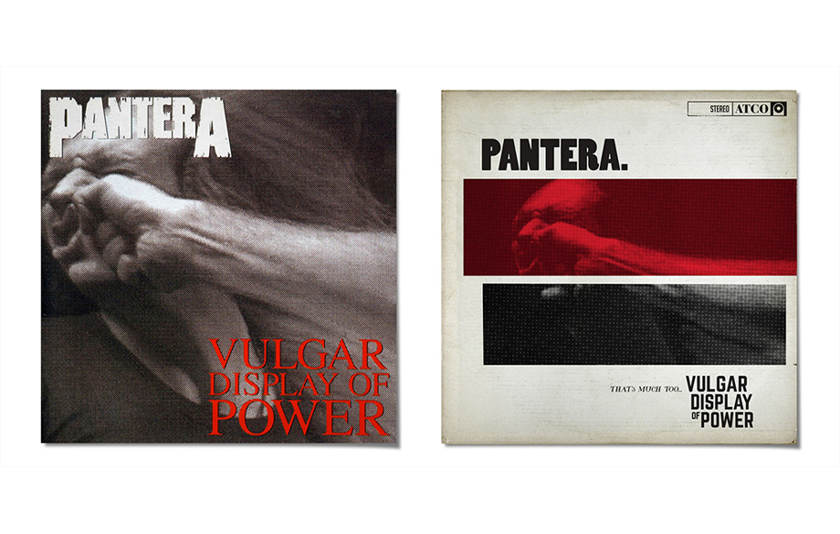Retro Cover: Pantera VULGAR DISPLAY OF POWER