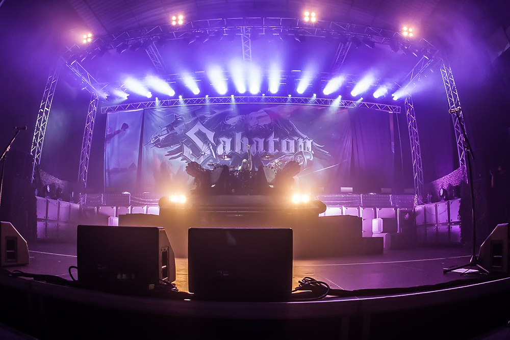 Sabaton live, 10.01.2015, Geiselwind