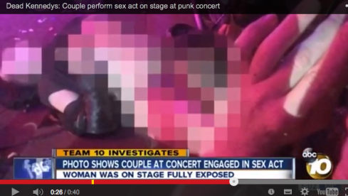 Sex bei Dead Kennedys-Konzert