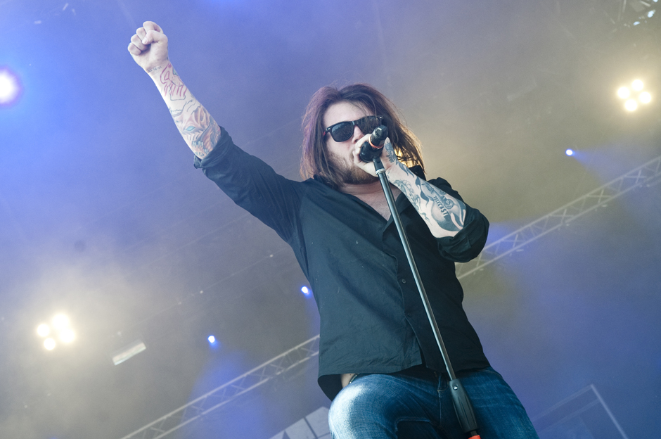 Asking Alexandria live, Vainstream Rockfest 2013