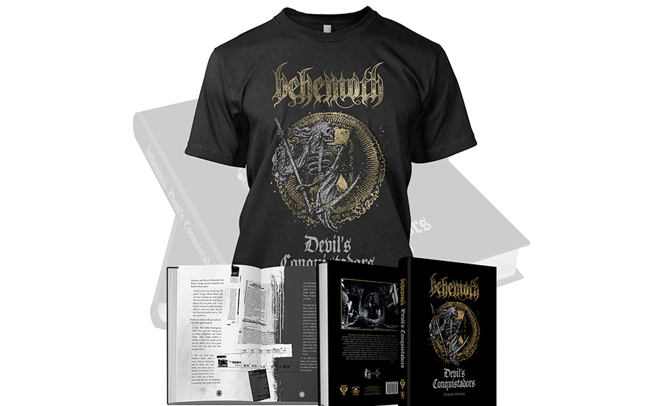 BEHEMOTH- DEVILS CONQUISTADORS-Edition mit T-Shirt