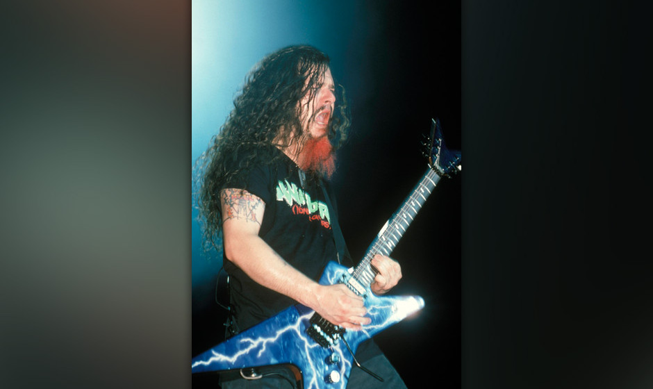 UNITED STATES - JANUARY 01:  USA  Photo of Dimebag DARRELL and PANTERA, Dimebag Darrell  (Photo by George De Sota (ID 5073478